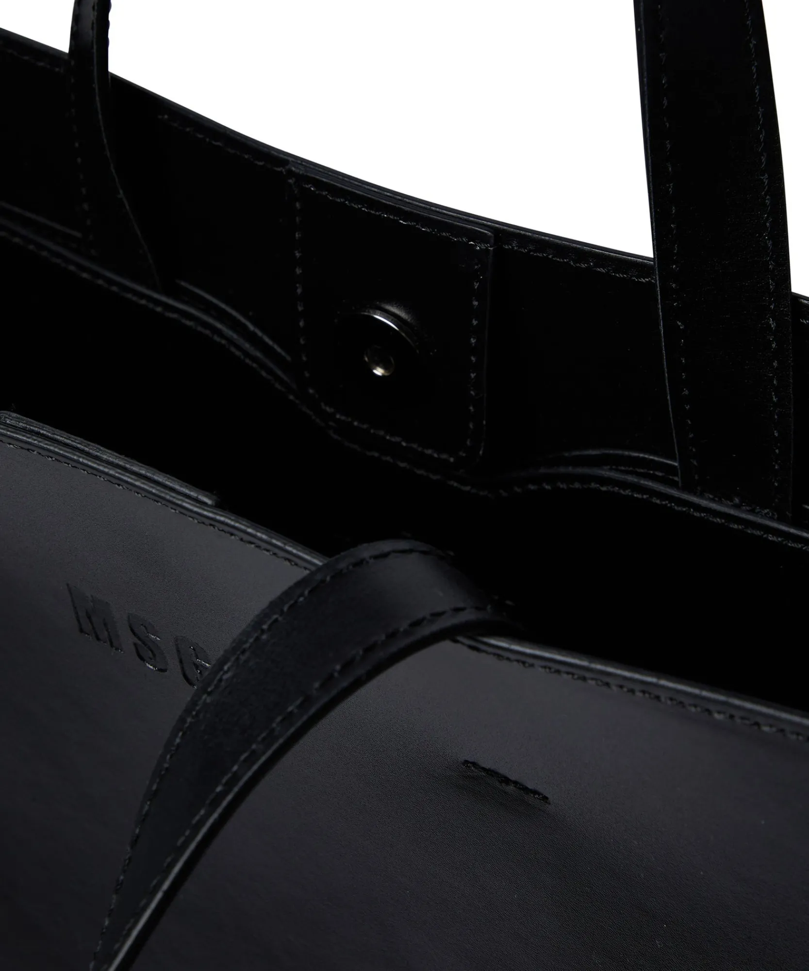 Tote Bag In Ecopelle Con Micrologo Embossed^MSGM Best