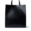 Tote Bag In Ecopelle Con Micrologo Embossed^MSGM Fashion