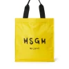 Tote In Nylon Signature Con Logo Pennellato^MSGM Sale