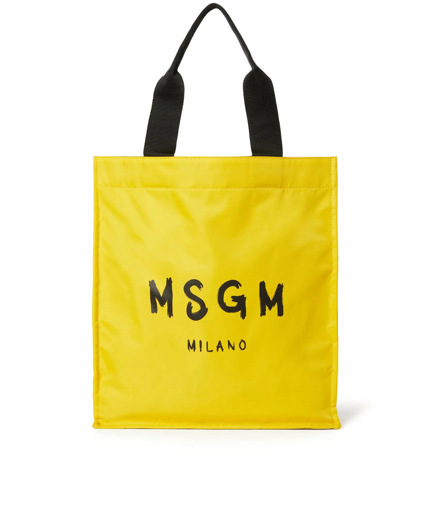 Tote In Nylon Signature Con Logo Pennellato^MSGM Sale