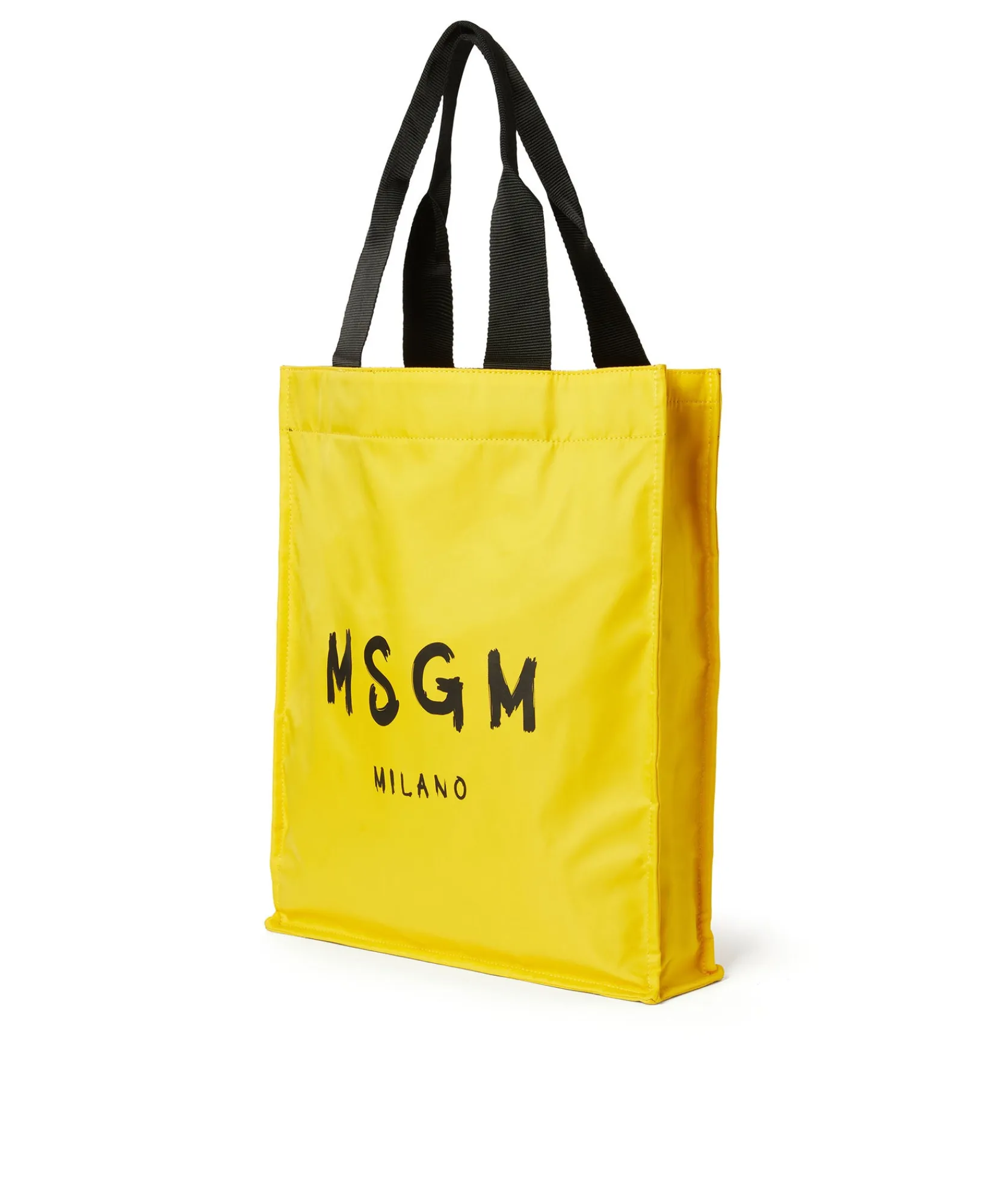 Tote In Nylon Signature Con Logo Pennellato^MSGM Sale