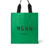 Tote In Nylon Signature Con Logo Pennellato^MSGM Cheap