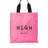 Tote In Nylon Signature Con Logo Pennellato^MSGM Shop
