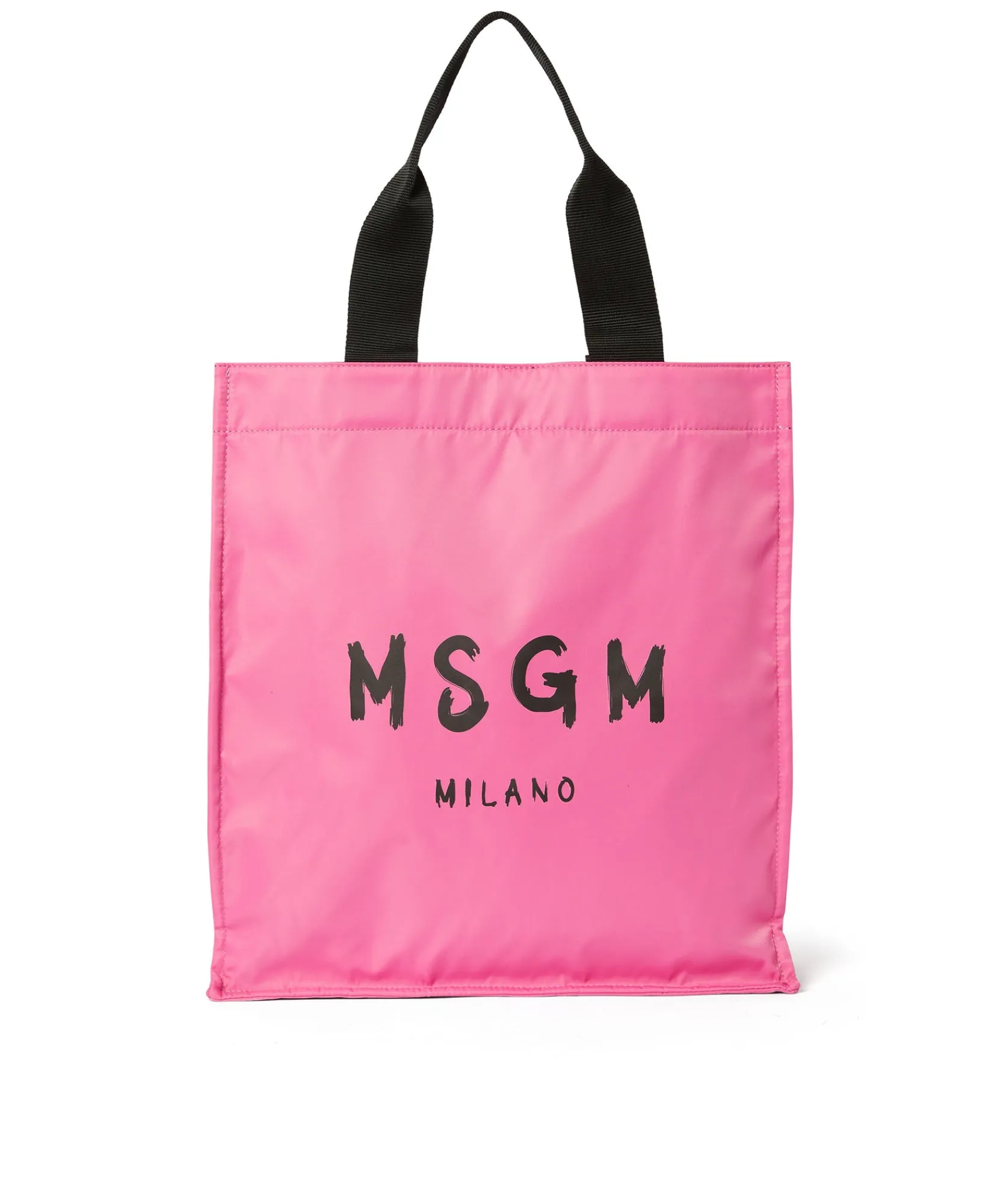 Tote In Nylon Signature Con Logo Pennellato^MSGM Shop