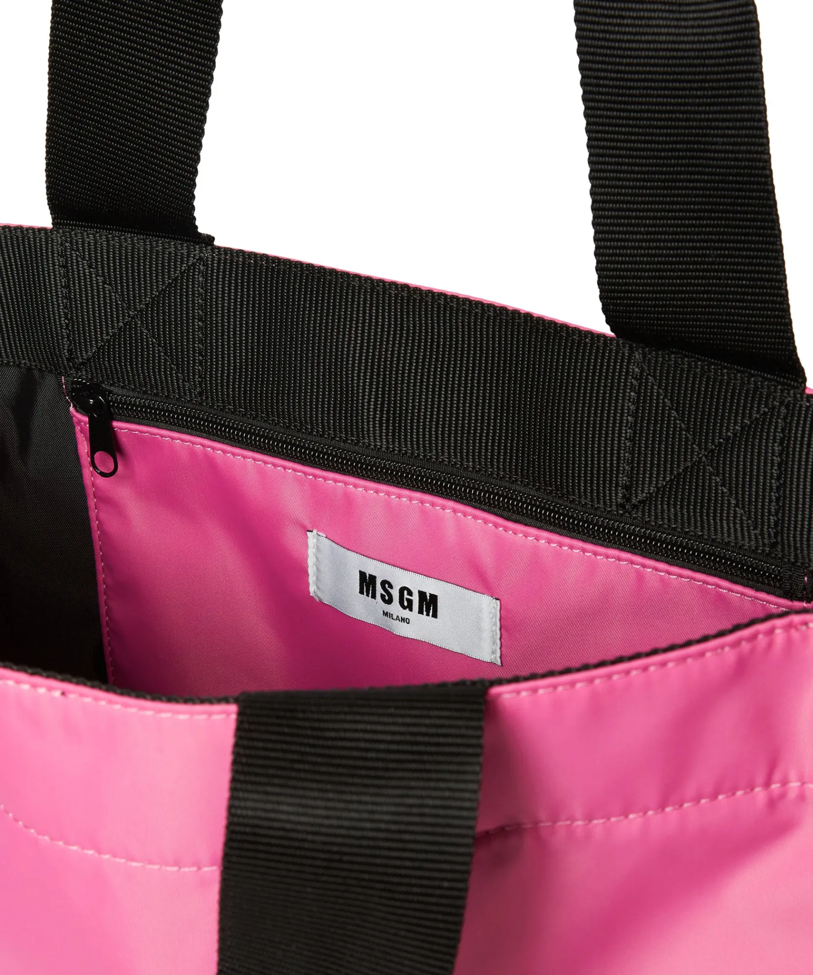 Tote In Nylon Signature Con Logo Pennellato^MSGM Shop