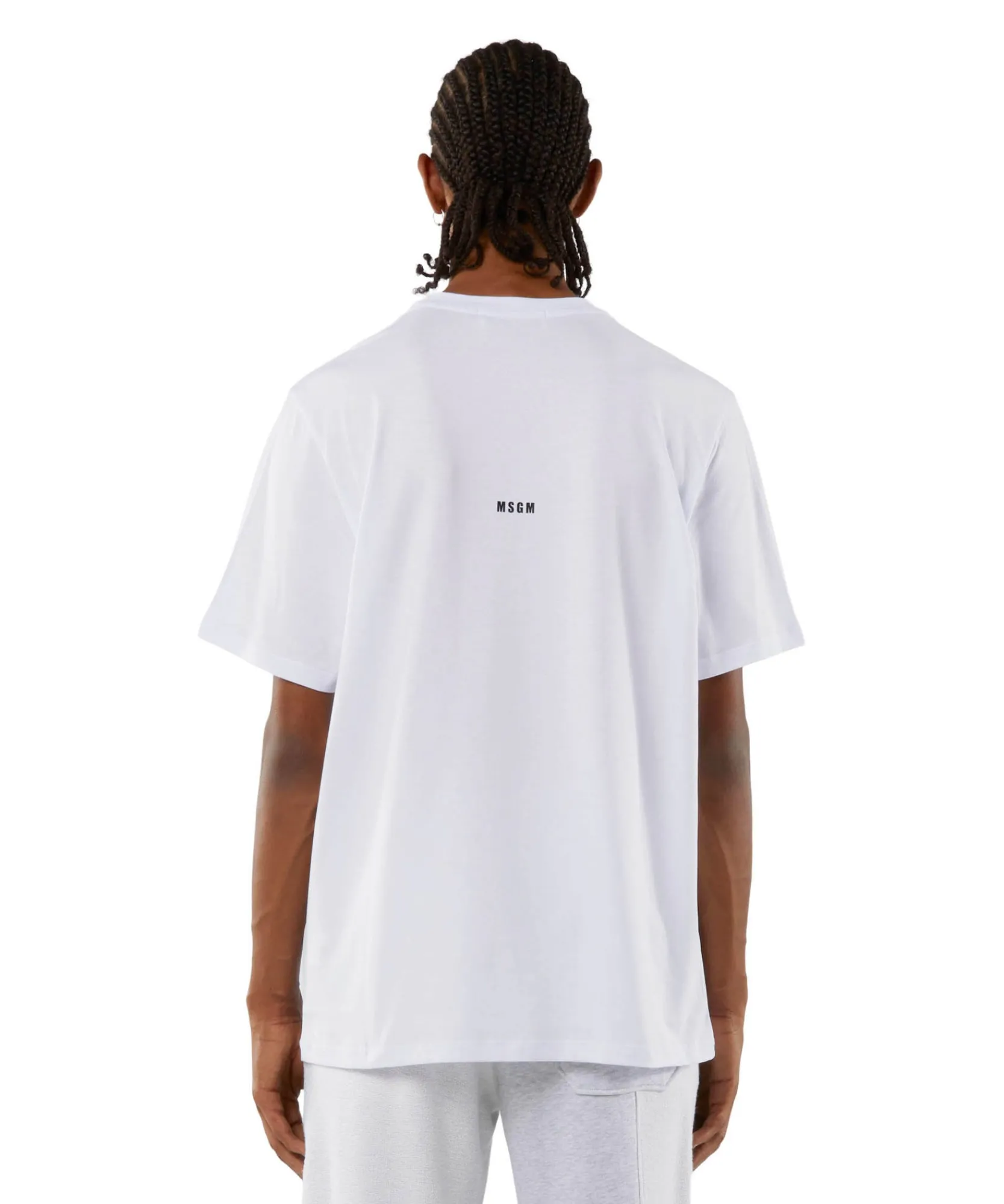 T-Shirt Girocollo Con Quote "Estati D'Animo"^MSGM Cheap