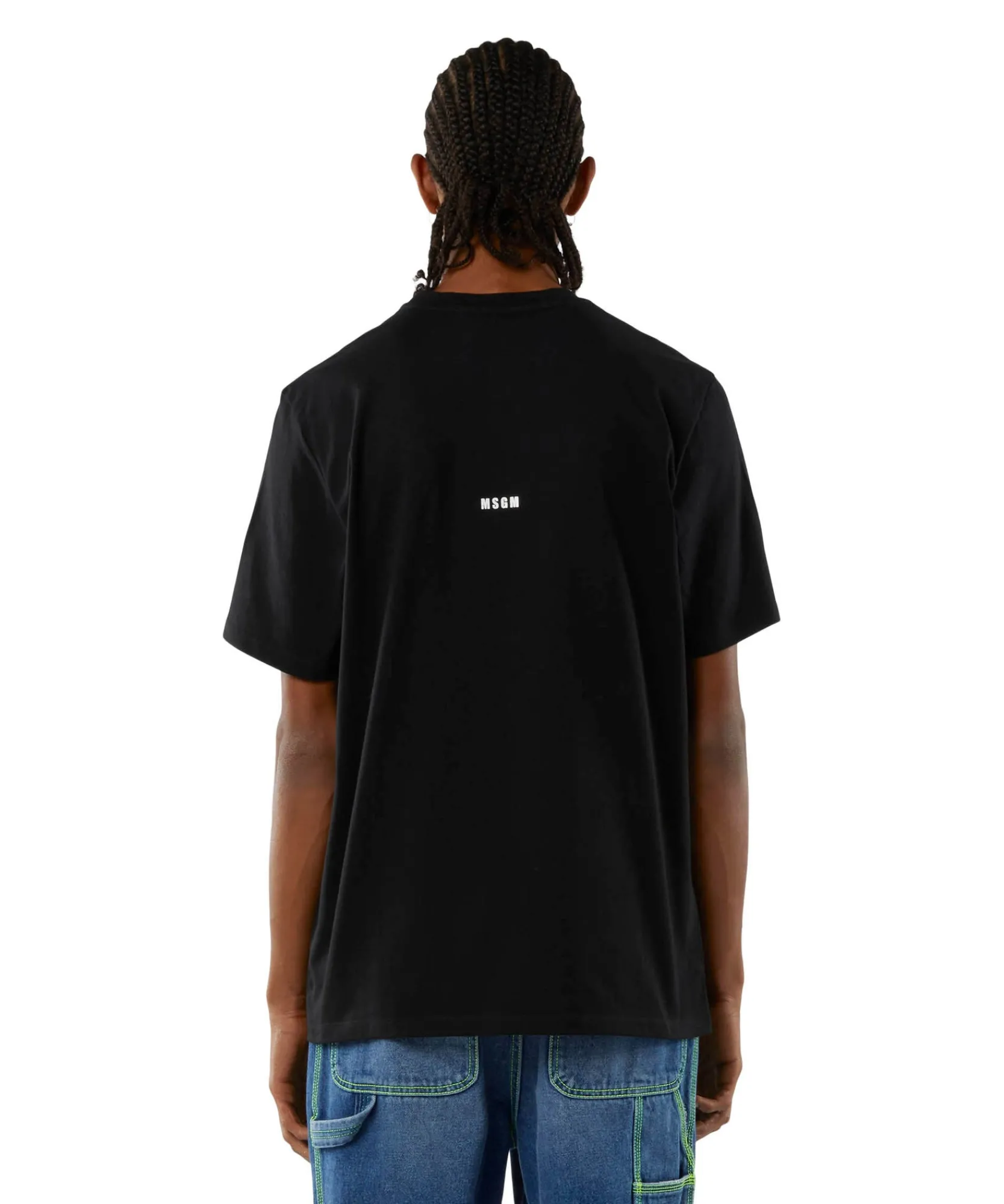 T-Shirt Girocollo Con Quote "Tempo Di Cambiare"^MSGM Best Sale