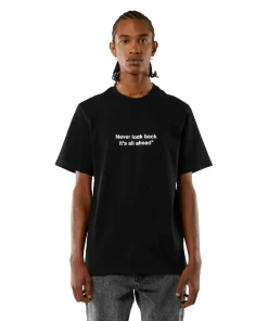 T-Shirt Girocollo Con Quote 