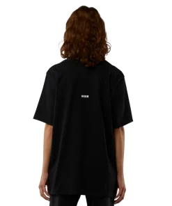 T-Shirt Girocollo Con Quote 