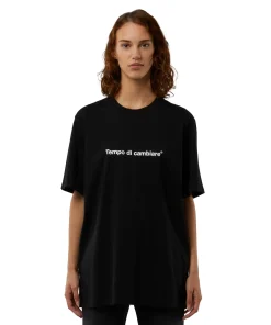 T-Shirt Girocollo Con Quote