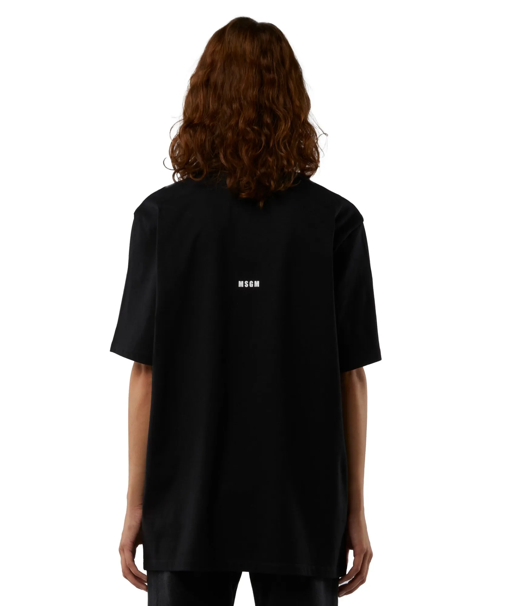 T-Shirt Girocollo Con Quote "Tempo Di Cambiare"^MSGM Fashion