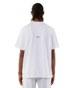 T-Shirt Girocollo Con Quote 