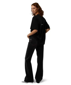 T-Shirt Girocollo Con Quote "Vorrei Vivere Di Inizi"^MSGM Flash Sale