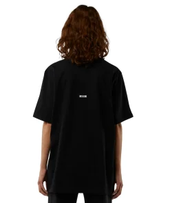T-Shirt Girocollo Con Quote 