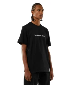 T-Shirt Girocollo Con Quote 