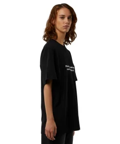 T-Shirt Girocollo Con Quote 