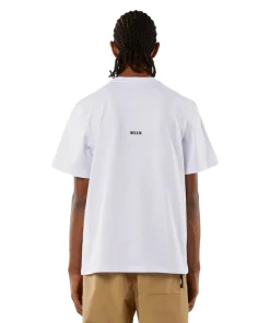 T-Shirt Girocollo Con Quote 