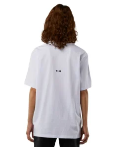 T-Shirt Girocollo Con Quote 