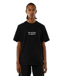 T-Shirt Girocollo Con Quote "Non So Dovema Insieme"^MSGM Sale