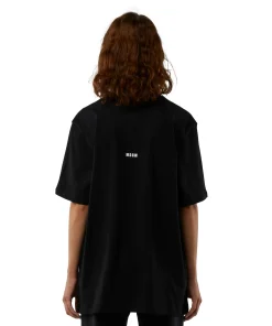 T-Shirt Girocollo Con Quote 