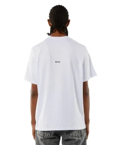 T-Shirt Girocollo Con Quote 