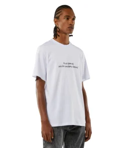 T-Shirt Girocollo Con Quote 