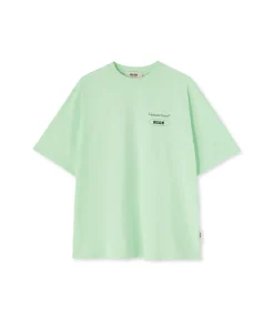 T-Shirt Girocollo In Cotone Organico Della Capsule Fantastic Green^MSGM Outlet