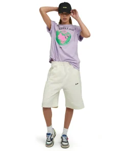 T-Shirt Girocollo In Cotone Organico Della Capsule Fantastic Green^MSGM Online