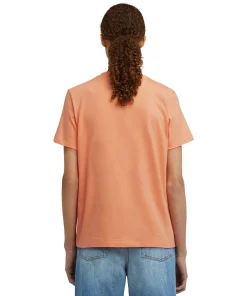 T-Shirt Girocollo In Cotone Con Nuovo Logo Pennellato^MSGM Best
