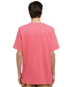 T-Shirt Girocollo In Cotone Con Micro Logo ^MSGM Best Sale