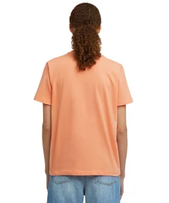 T-Shirt Girocollo In Cotone Con Micro Logo ^MSGM Online
