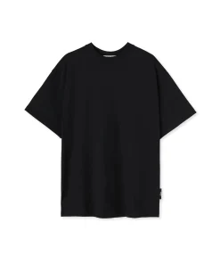 T-Shirt Girocollo In Cotone Con Stampa "Volcano"^MSGM Sale