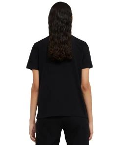 T-Shirt Girocollo In Cotone Con Grafica 