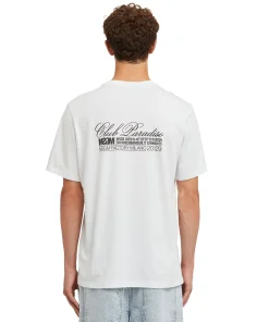 T-Shirt Girocollo In Cotone Con Grafica " Margarita" E "Club Paradiso"^MSGM Sale