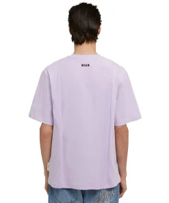T-Shirt Girocollo In Cotone Organico Della Capsule Fantastic Green^MSGM Best Sale