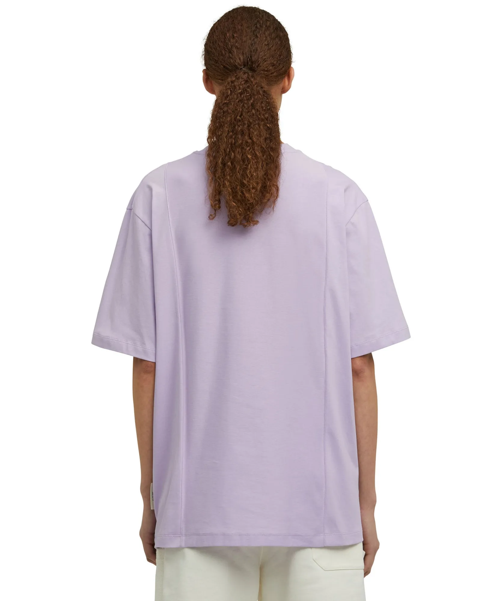 T-Shirt Girocollo In Cotone Organico Della Capsule Fantastic Green^MSGM Best Sale