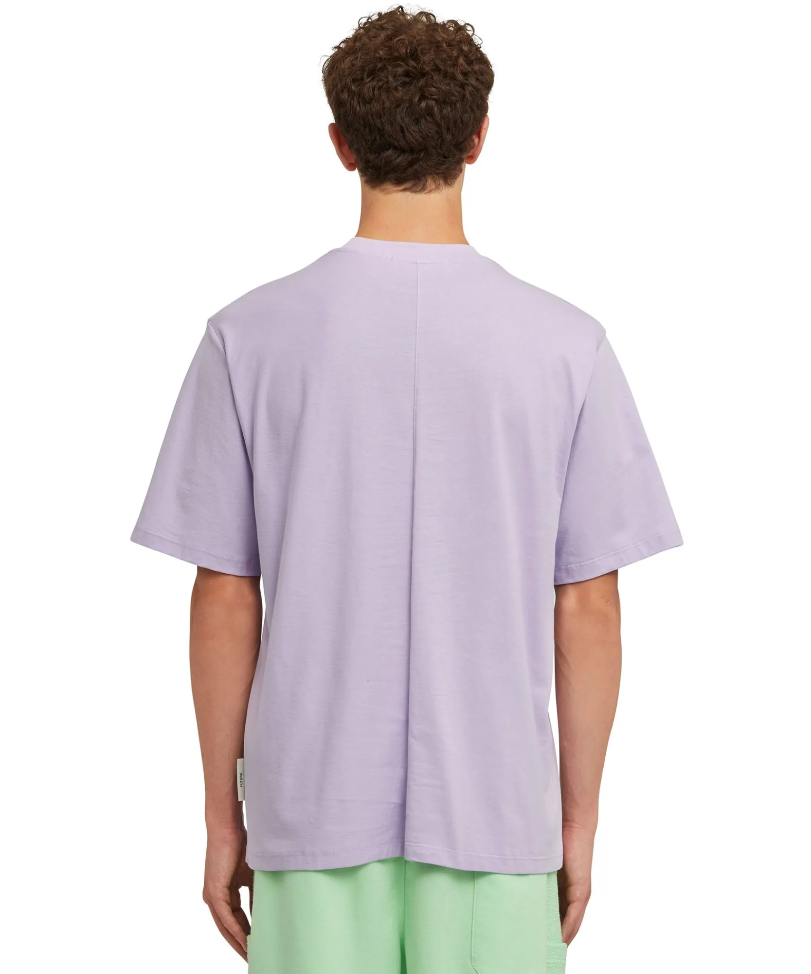 T-Shirt Girocollo In Cotone Organico Della Capsule Fantastic Green^MSGM Discount