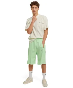 T-Shirt Girocollo In Cotone Organico Della Capsule Fantastic Green^MSGM New