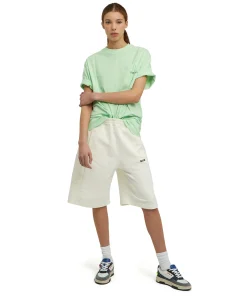 T-Shirt Girocollo In Cotone Organico Della Capsule Fantastic Green^MSGM New