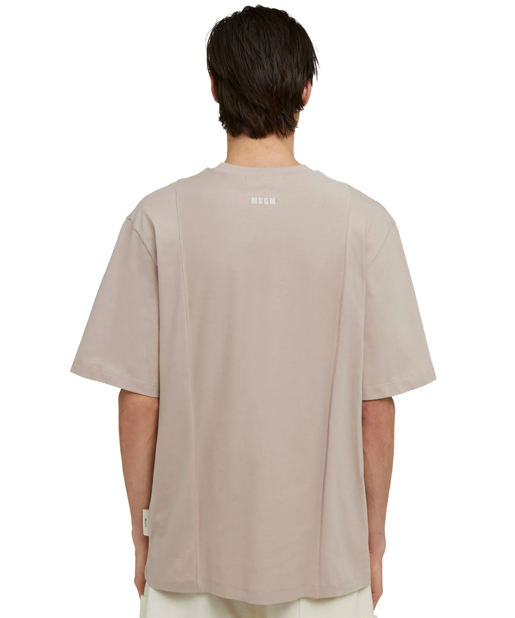 T-Shirt Girocollo In Cotone Organico Della Capsule Fantastic Green^MSGM Online