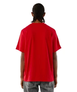 T-Shirt In Cotone Con Box Logo^MSGM Best