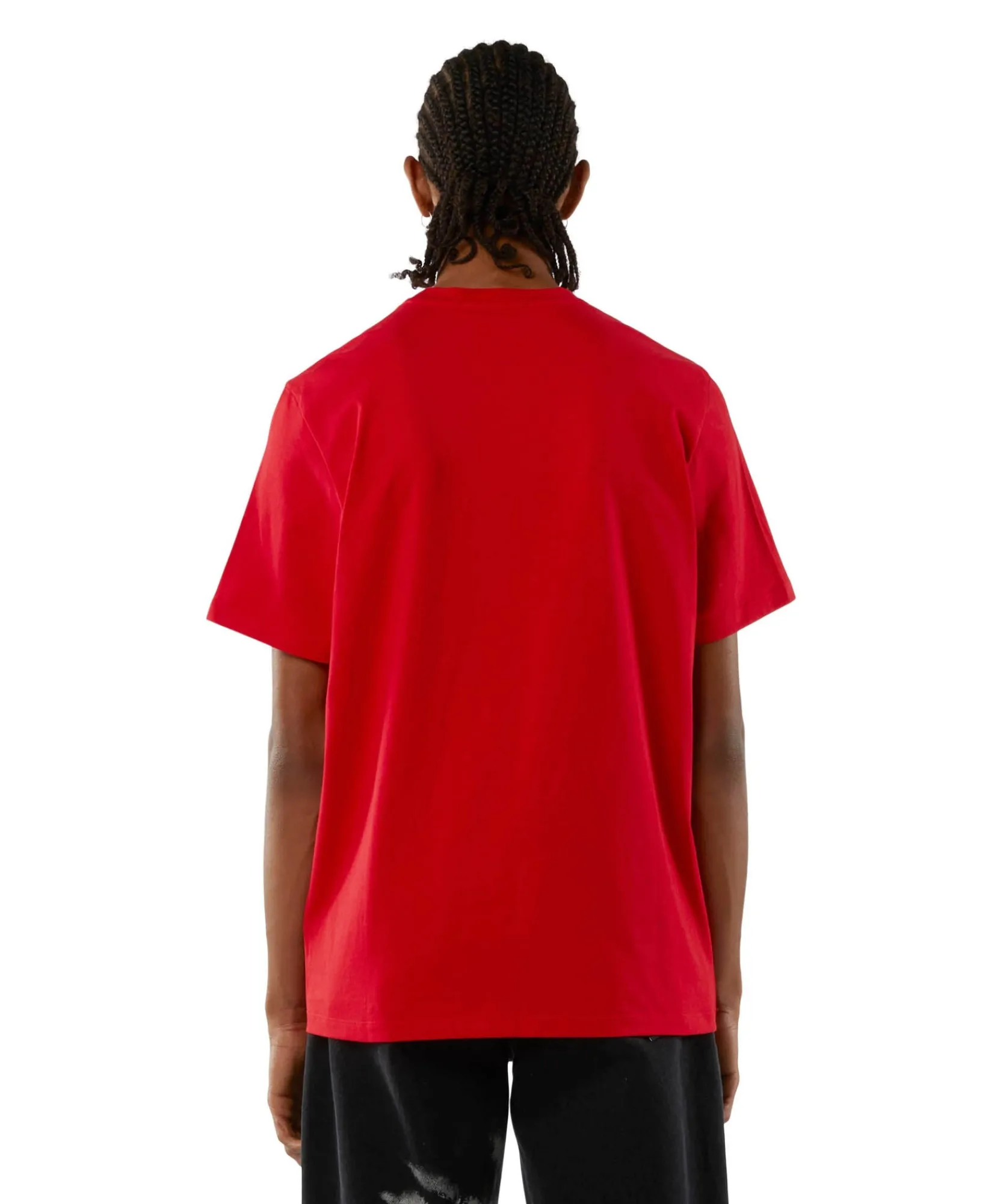 T-Shirt In Cotone Con Logo Pennellato^MSGM Shop