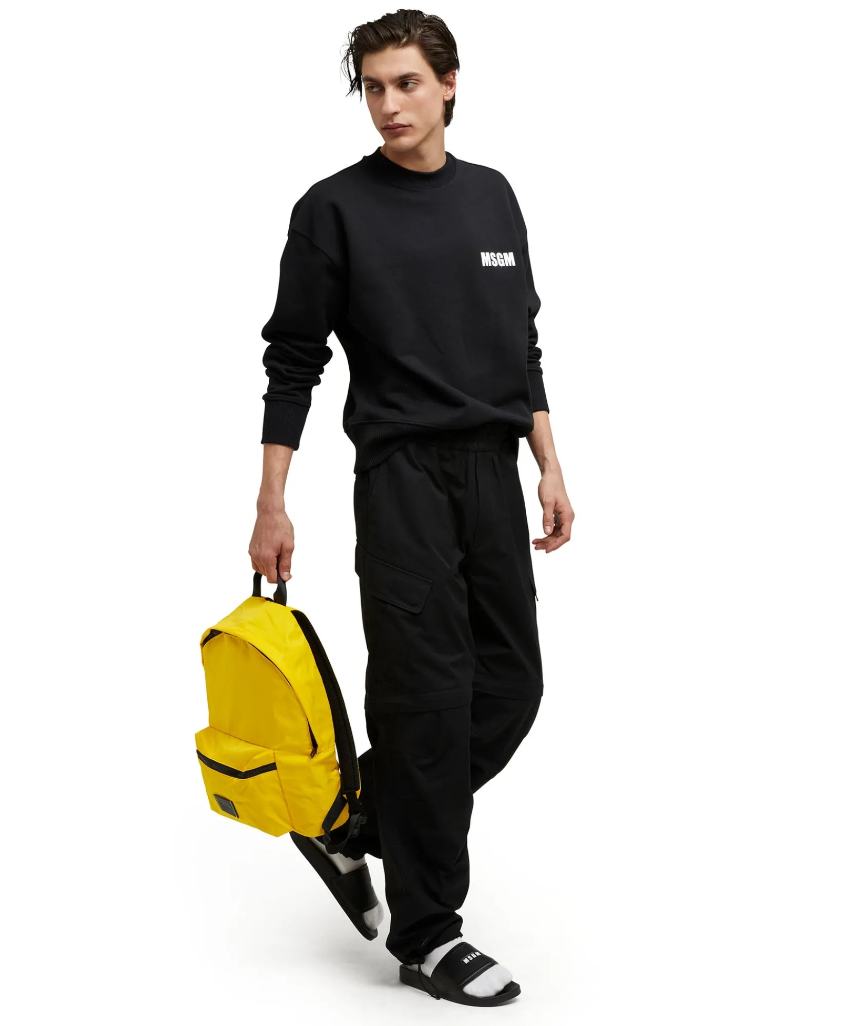 Zaino In Nylon Signature ^MSGM Fashion
